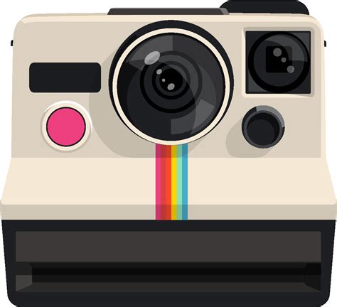 Download Fashion Minimalist Shooting Camera Vector Clip Art Polaroid