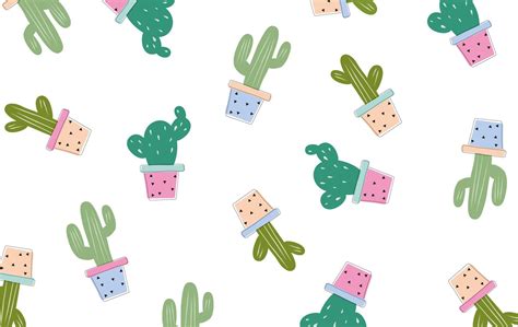 Cute Cactus Wallpapers Wallpaper Cave