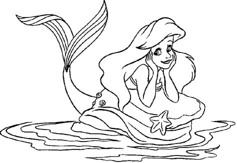 Sirenas para colorear - Imagui