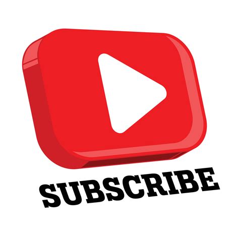 Youtube Subsrcribe Logo Vector Design 11781031 Vector Art At Vecteezy