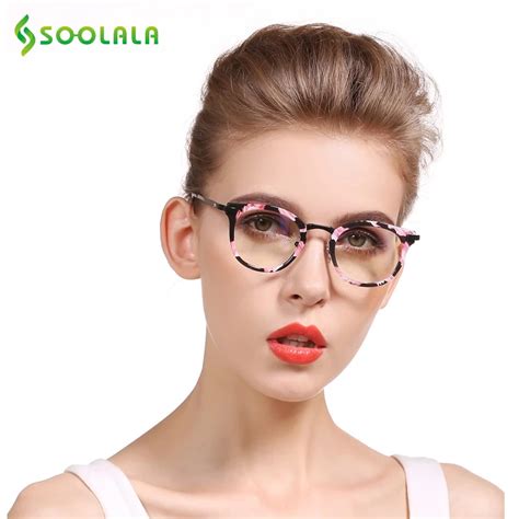 Soolala Brand Womens Cat Eye Reading Glasses Presbyopic 05 075 125