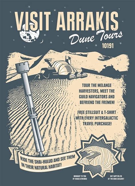Visit Arrakis Poster For Sale By Heavyhand Dune Art Dune Frank