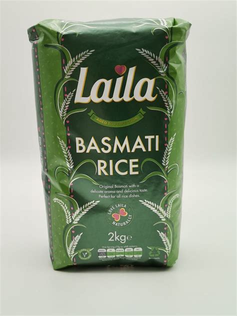 Basmati Reis Basmati Rice Laila 2kg Asian House Himalaya