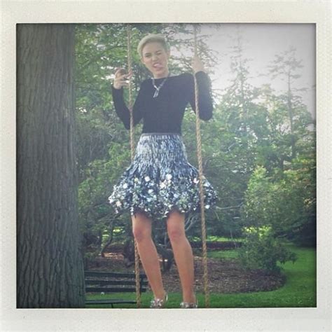 Harpers Bazaar Woman Crush Miley Cyrus Celebrity Pictures Skirt