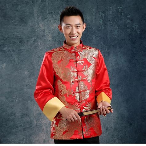 Costume Chinois Traditionnel Homme