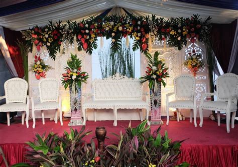 Dekorasi Pelaminan Modern Terbaru Simple Wedding Decorations Simple