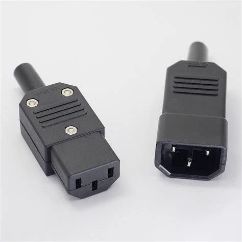Mua Lymgs 1 Pair Iec320 C13 Female C14 Male Power Socket Connectors Ac