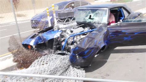 Camaro Crash At Cars And Coffee Youtube