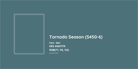 Behr Tornado Season S450 6 Paint Color Codes Similar Paints And