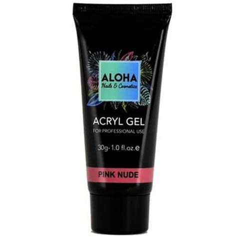 Aloha Acryl Gel UV LED gr Pink Nude Nude ροζέ