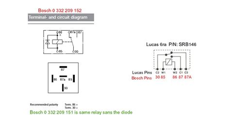 Diagram 30 Bosch Relay Wiring Diagram We Use A Or Mydiagramonline