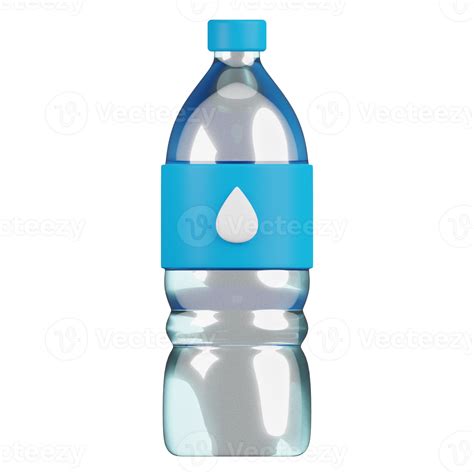 Water Bottle 3d Illustration 10979402 Png