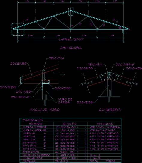 Metallic Roof Dwg Detail For Autocad Designs Cad