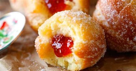 No Fail Donut Holes With Jelly Filled Donuts Donut Hole Recipe
