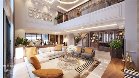 Modern High End Interior Design Duplex Thanh Xuan Apartment In Hanoi