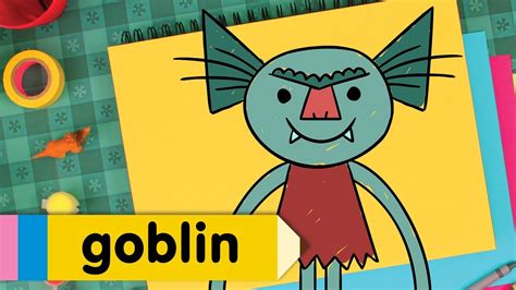 How To Draw A Goblin Kids Drawing Lesson Step By Step Youtube