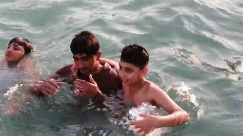 Boys Are Enjoying In Swimming Pool Pakistani Swimming Pool Swimming