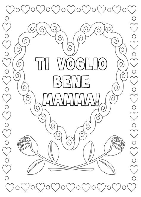 Disegno Da Colorare Festa Della Mamma Dipingere Tessuto Disegni Da My XXX Hot Girl