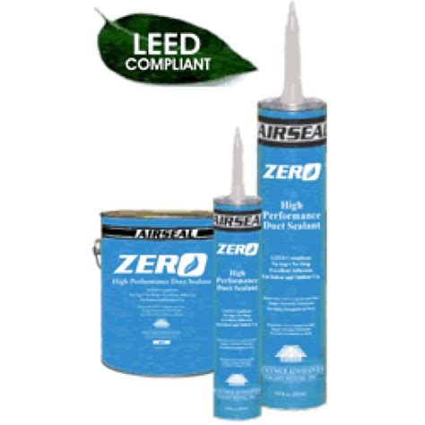 Air Seal Zero Solvent Based Duct Sealant Grey