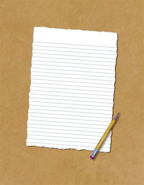 Las Páginas En Blanco Notas Para Escribir Escribir Cómo Escribir