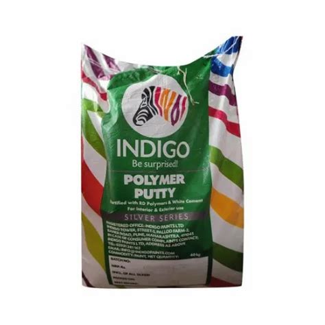 Indigo Silver Series Polymer Wall Putty 40 Kg At Rs 700bag Indigo