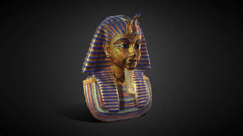 statue pharaoh buy royalty free 3d model by kimtuekp [b002f98] sketchfab store