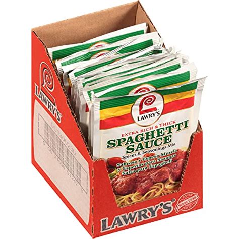 Best Lawrys Spaghetti Sauce Mix