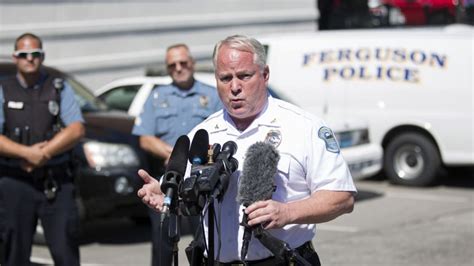 Ferguson Police Chief Apologizes