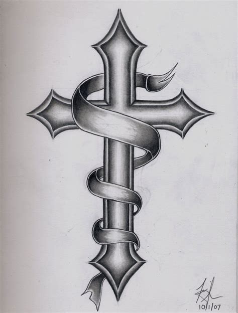 50 Cross Tattoo Designs To Show Your Faith Tats N Rings