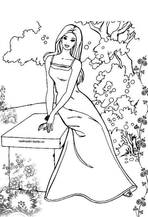 Barbie Coloring Pages Free Printable Barbie Party Invitations The Best Porn Website