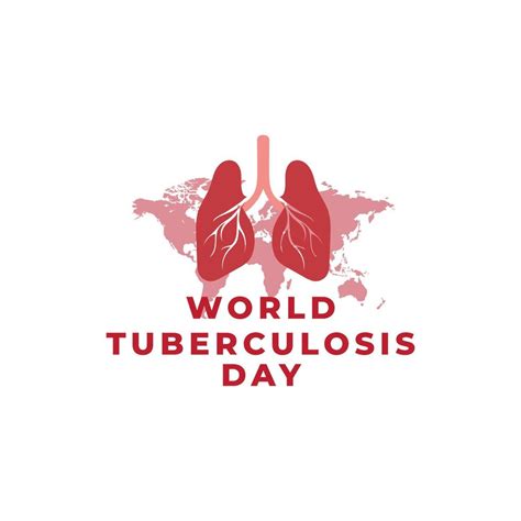 Poster World Tuberculosis Day Logo Vector Icon Symbol Illustration