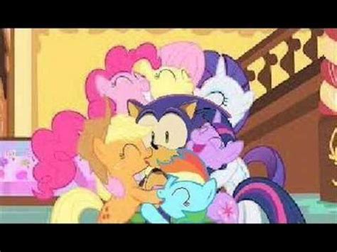 Today i react to sonic meets my little pony. sonic y my little pony (sonic y MLP) - YouTube