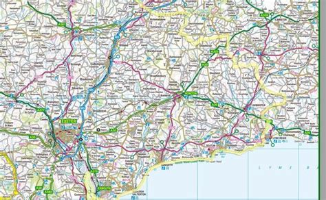 Devon County Map Devon Map County Map Map