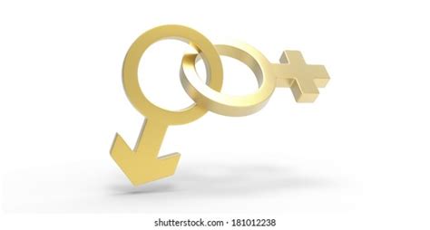 3 D Male Female Sex Symbol Stock Illustration 181012157 Shutterstock