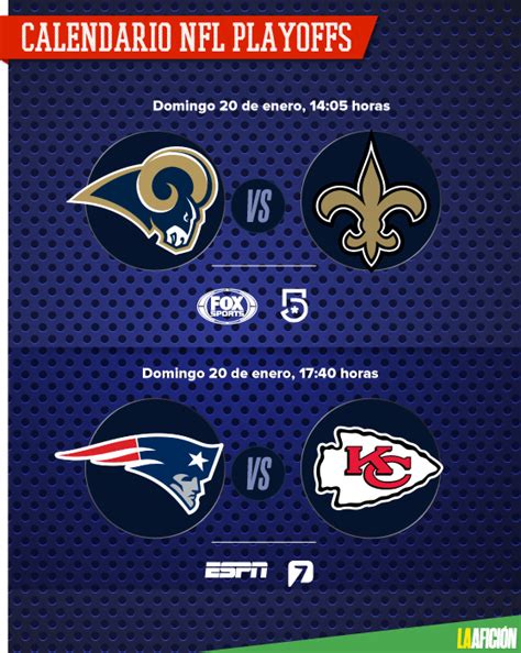 The latest nfl standings by division, conference and league. NFL: Así quedan las Finales de Conferencia en la NFL