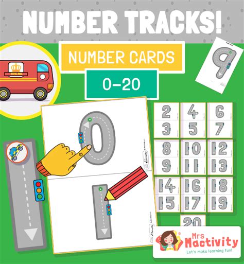 Number Formation Cards To 20 Road Themed Primary Teaching Resources