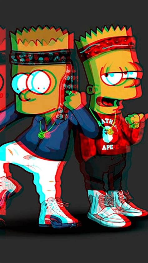 Cool Screensaver Bart Simpson Supreme Wallpaper