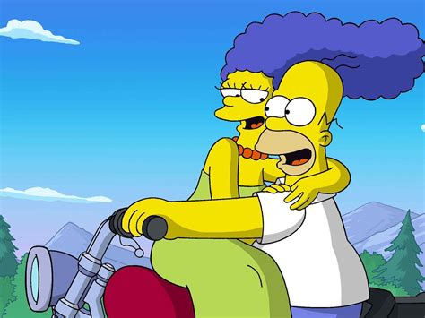 Free Desktop Wallpapers Homer And Marge Simpson