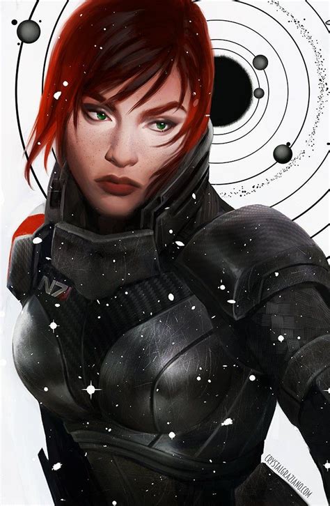Mass Effect 3 Femshep Commander Shepard N7 Day Art Print 11x17 Etsy Femshep Mass Effect