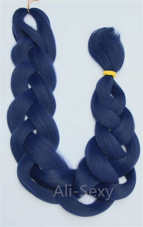 1pcslot Premium Xpression Ultra 82 150g Blue Braid Hair 100