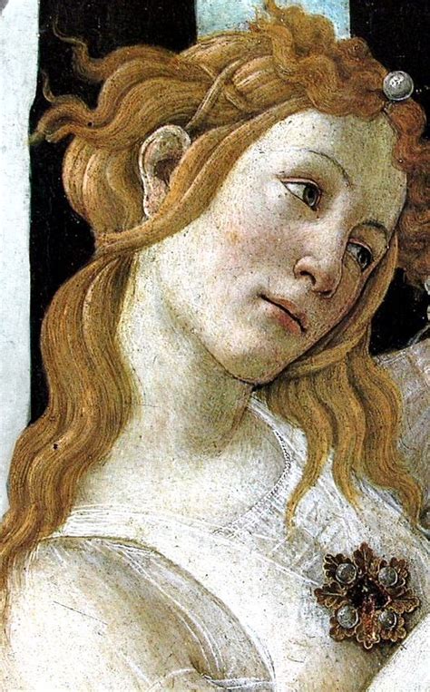 Sandro Botticelli Primavera Detal Картины эпохи ренессанса