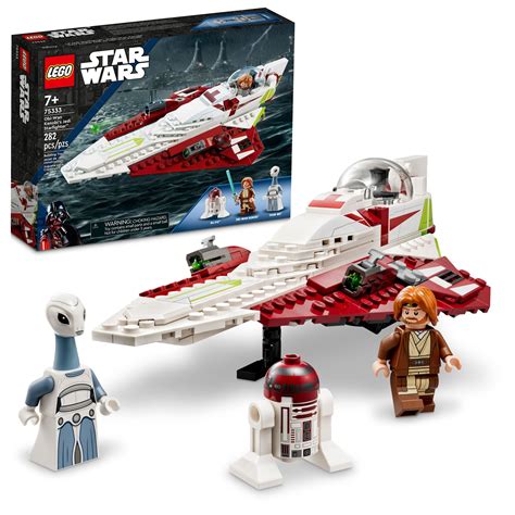 Lego Star Wars Obi Wan Kenobis Jedi Starfighter 75333 Buildable Toy
