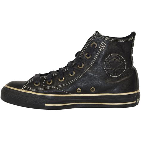 Sneakers Converse Chuck Taylor All Star High Cuir T38 Uk 55 Black