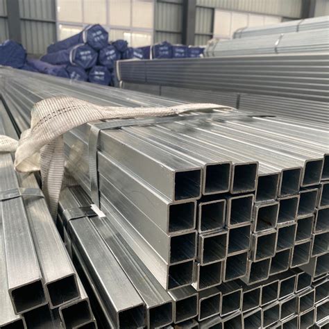 Gi Square Tube Galvanized Steel Hollow Section Q Astm China Gi