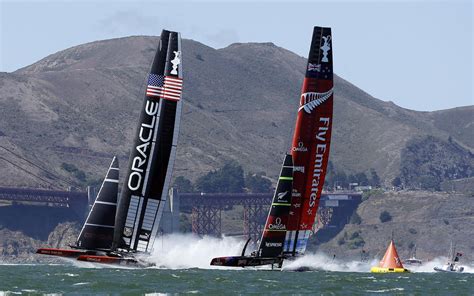 america s cup yachts then and now cbs news