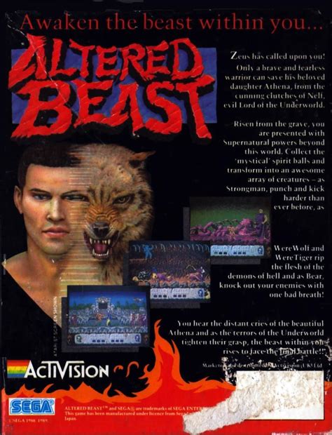 Altered Beast Box Shot For Pc Gamefaqs