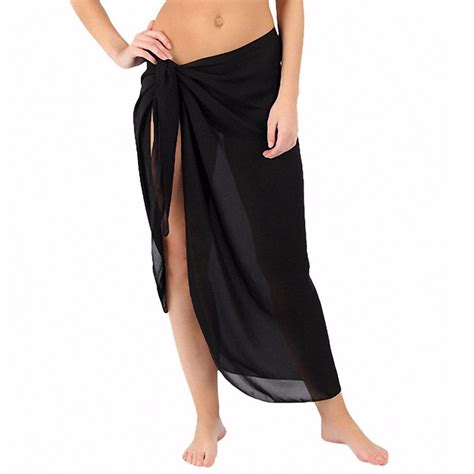 women swimsuit bathing suit swimwear cover up beach sarong wrap chiffon cover up in skirts from