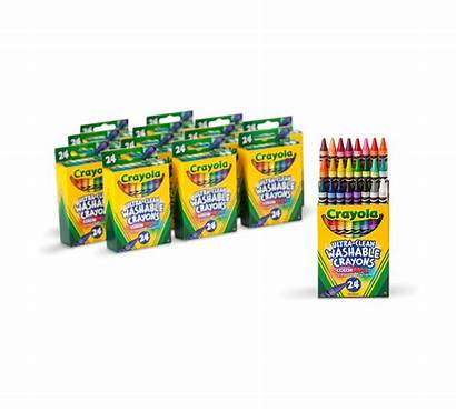 Crayons Crayola Bulk Count Pack Boxes Washable
