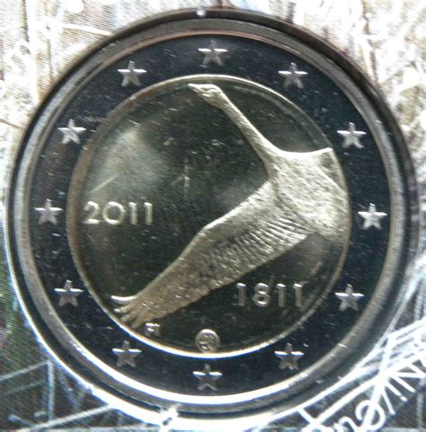 Finlande 2 Euro Commémorative 2011 200 Ans De La Banque De Finlande
