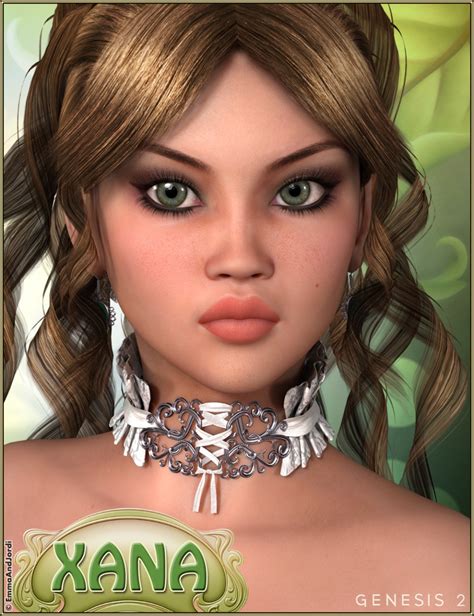Ej Xana 3d Models And 3d Software By Daz 3d
